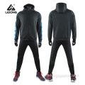 Aangepaste streetwear hoodies Men Heatpants en hoodie set